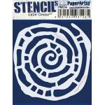PaperArtsy / Kate Crane Mini Stencil - PM036