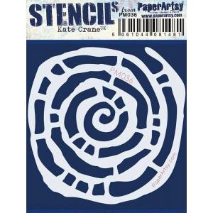 PaperArtsy / Kate Crane Mini Stencil - PM036