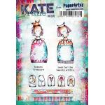 PaperArtsy Kate Crane Stamp Set - KC002