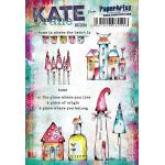 PaperArtsy Kate Crane Stamp Set - KC004