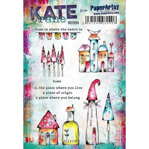 PaperArtsy Kate Crane Stamp Set - KC004