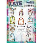 PaperArtsy Kate Crane Stamp Set - KC006