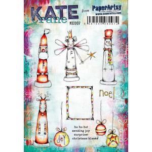 PaperArtsy Kate Crane Stamp Set - KC007