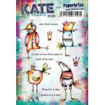 PaperArtsy Kate Crane Stamp Set - KC009