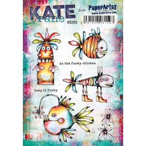 PaperArtsy Kate Crane Stamp Set - KC010
