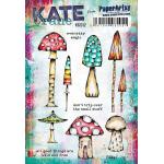PaperArtsy Kate Crane Stamp Set - KC012