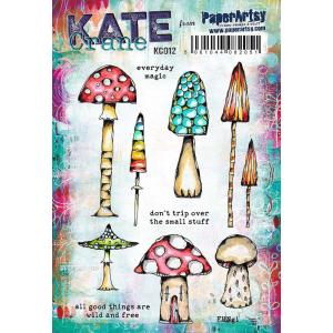 PaperArtsy Kate Crane Stamp Set - KC012