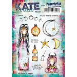 PaperArtsy Kate Crane Stamp Set - KC013