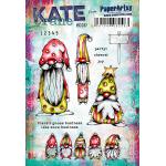 PaperArtsy Kate Crane Stamp Set - KC017