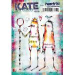 PaperArtsy Kate Crane Stamp Set - KC018