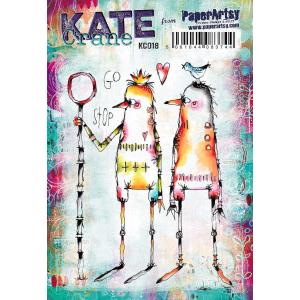 PaperArtsy Kate Crane Stamp Set - KC018