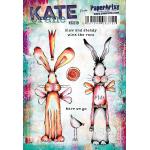 PaperArtsy Kate Crane Stamp Set - KC019