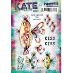 PaperArtsy Kate Crane Stamp Set - KC020