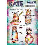 PaperArtsy Kate Crane Stamp Set - KC021