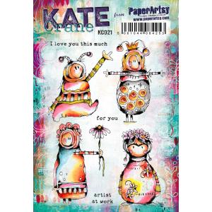 PaperArtsy Kate Crane Stamp Set - KC021