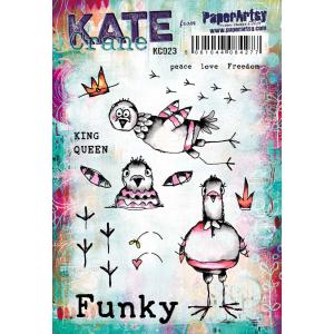 PaperArtsy Kate Crane Stamp Set - KC023