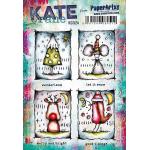 PaperArtsy Kate Crane Stamp Set - KC024