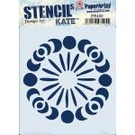 PaperArtsy / Kate Crane Stencil - PS466