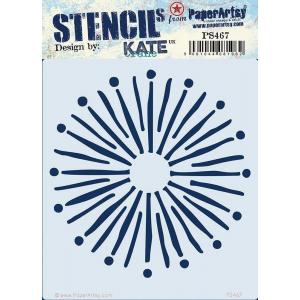 PaperArtsy / Kate Crane Stencil - PS467