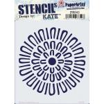 PaperArtsy / Kate Crane Stencil - PS503