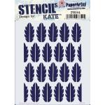 PaperArtsy / Kate Crane Stencil - PS504