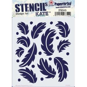 PaperArtsy / Kate Crane Stencil - PS505