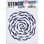 PaperArtsy / Kate Crane Stencil - PS510