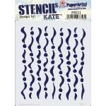 PaperArtsy / Kate Crane Stencil - PS511