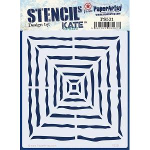 PaperArtsy / Kate Crane Stencil - PS531
