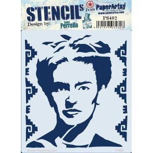 PaperArtsy / Lynne Perrella Stencil - PS482