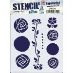 PaperArtsy / Lynne Perrella Stencil - PS494