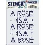 PaperArtsy / Lynne Perrella Stencil - PS495
