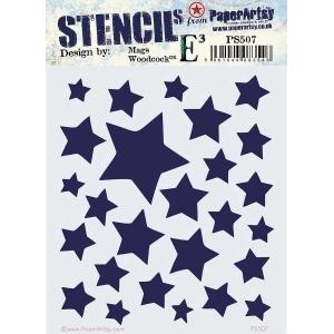 PaperArtsy / Mags Woodcock Stencil - PS507