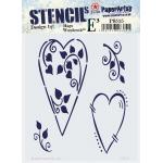 PaperArtsy / Mags Woodcock Stencil - PS515