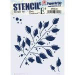 PaperArtsy / Mags Woodcock Stencil - PS536