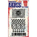 PaperArtsy Minis Stamp - MN113