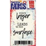 PaperArtsy Minis Stamp - MN120