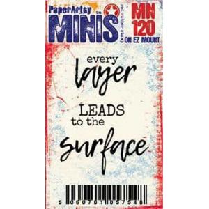 PaperArtsy Minis Stamp - MN120