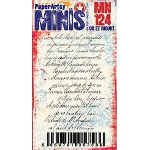 PaperArtsy Minis Stamp - MN124