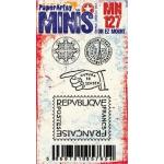 PaperArtsy Minis Stamp - MN127