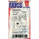 PaperArtsy Minis Stamp - MN131