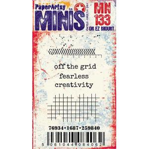 PaperArtsy Minis Stamp - MN133