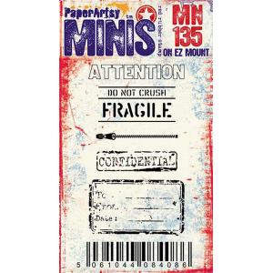 PaperArtsy Minis Stamp - MN135