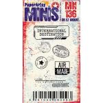 PaperArtsy Minis Stamp - MN136