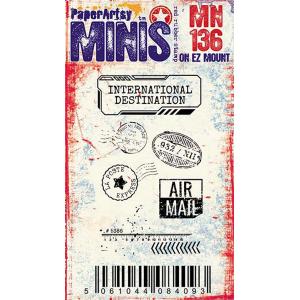 PaperArtsy Minis Stamp - MN136