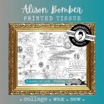 PaperArtsy Printed Tissue - Alison Bomber [PT08]