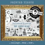 PaperArtsy Printed Tissue - Hot Picks [PT01]