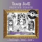 PaperArtsy Printed Tissue - Tracy Scott [PT04]
