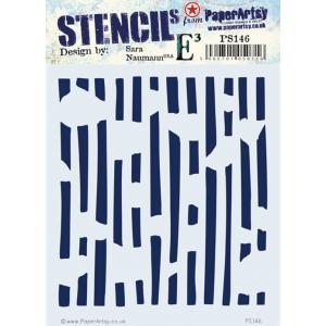 PaperArtsy / Sara Naumann Stencil - PS146