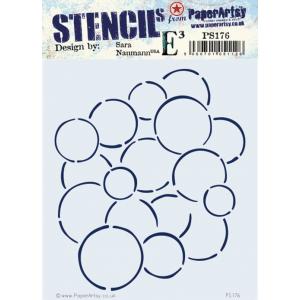 PaperArtsy / Sara Naumann Stencil - PS176